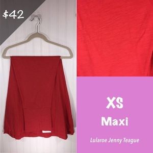 NWT LuLaRoe Maxi Skirt